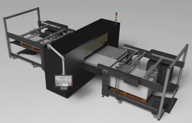 automatic industrial printing line