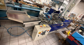 Macchina serigrafica ardenghi in linea per stampa in tondo 